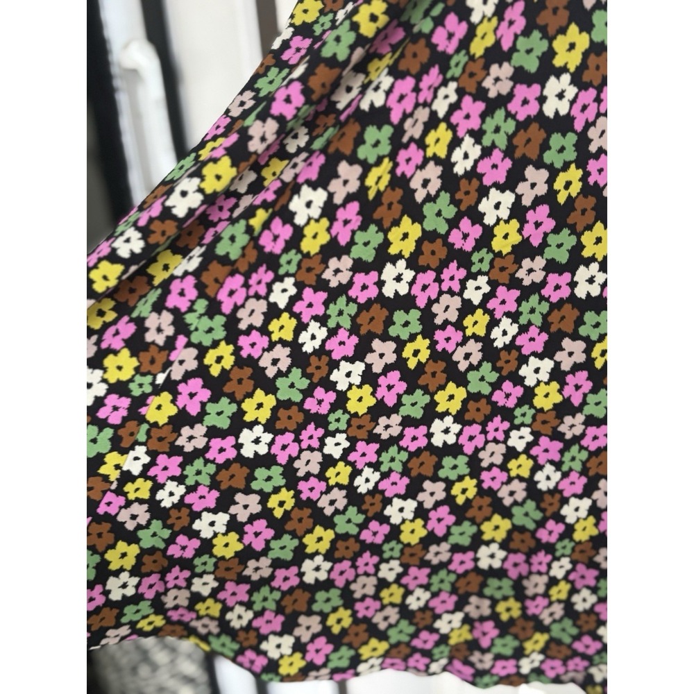 TULIP B XL WOMEN'S Vintage Inspired Floral POCKETS ZIP SKIRT NWT - Picture 6 of 12